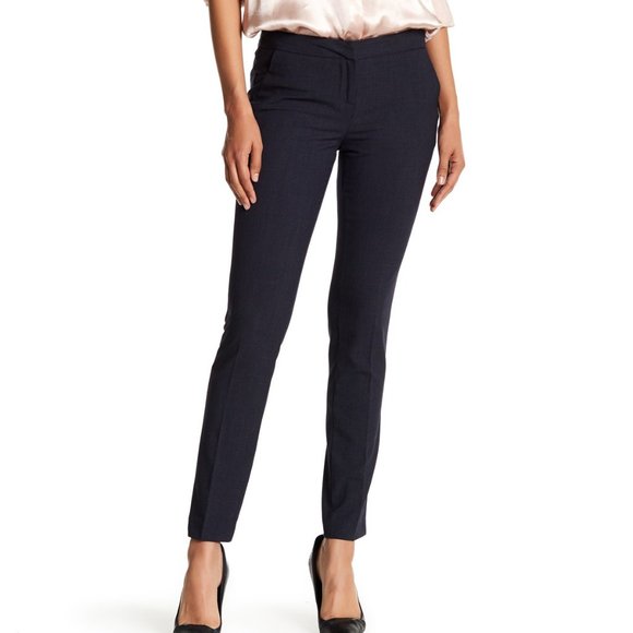 Amanda & Chelsea Pants - NWT Amanda + Chelsea Navy & White Polka Dot Pants